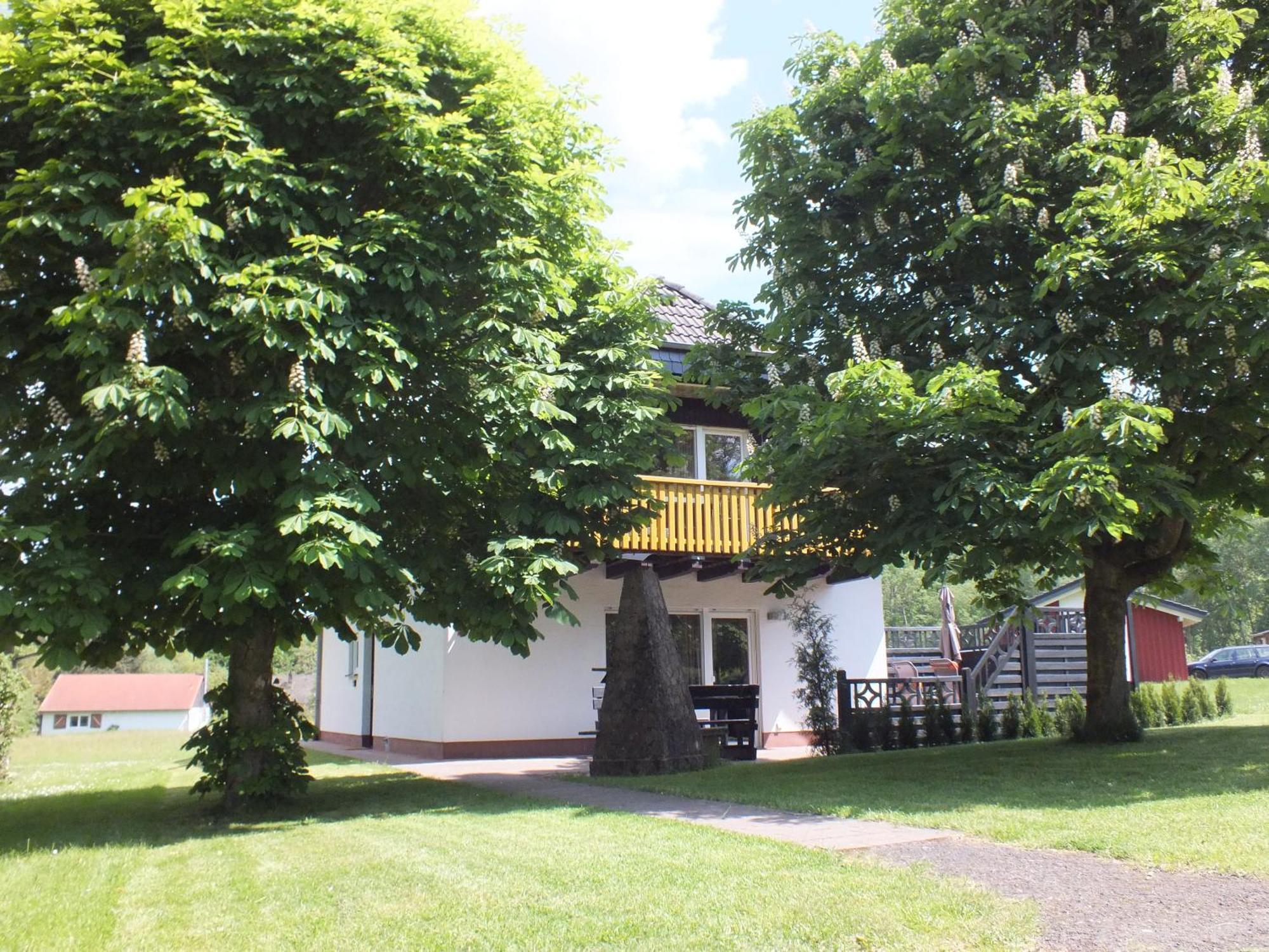 Ferienhaus Moni Mit 2 Separaten Wohnungen Am Silbersee Frielendorf Zewnętrze zdjęcie